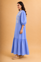 Skyline Bloom Maxi Dress