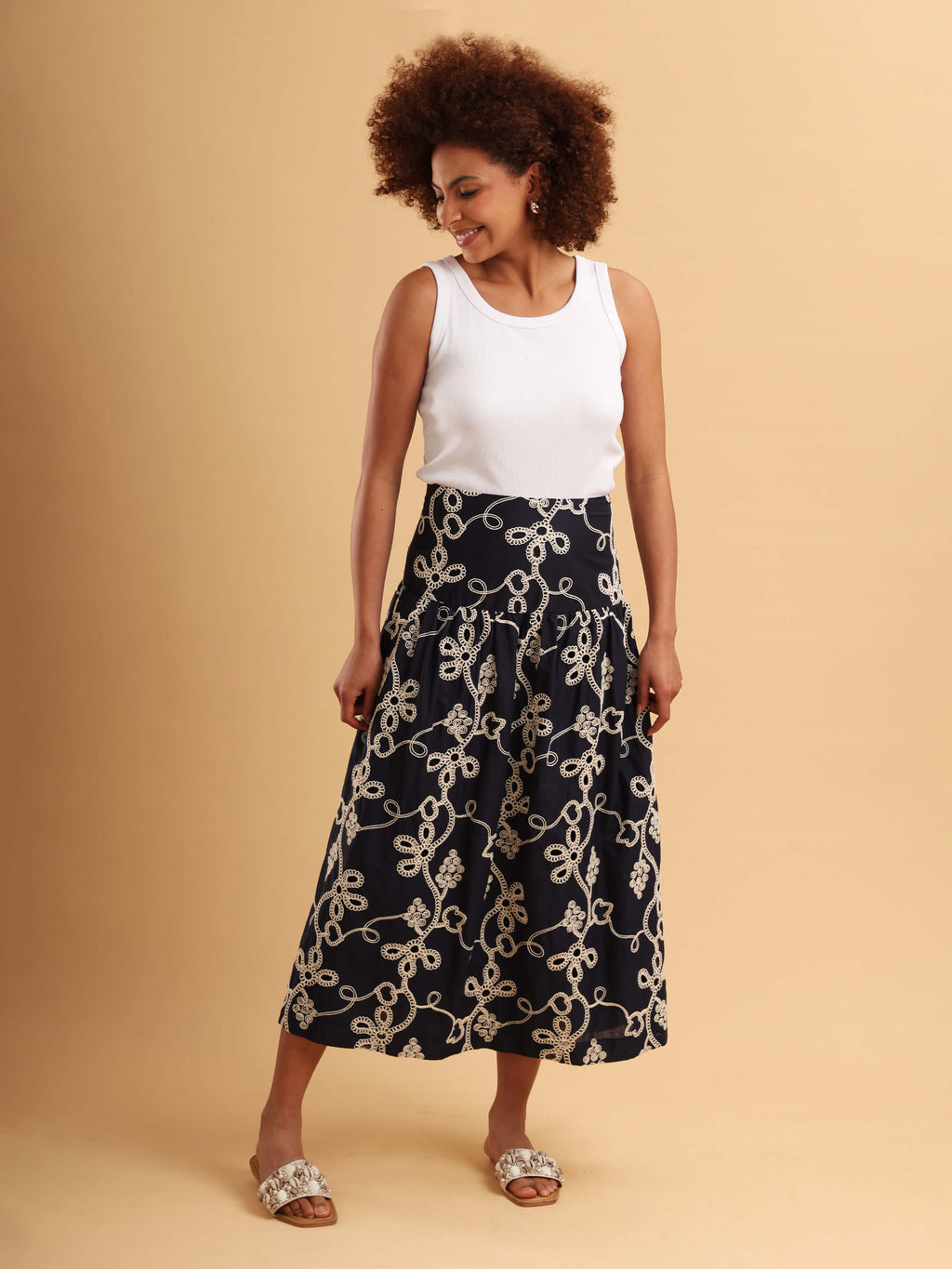 AVA SKIRT NAVY