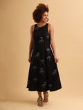 Black Tulip Embellished Dress
