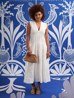 AVA DRESS White