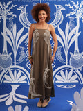 Avesa Bird Embroidered Maxi Dress