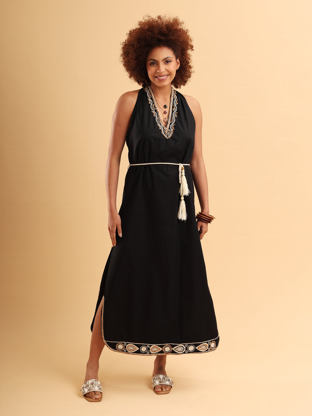 Aura Embellished Maxi Dress