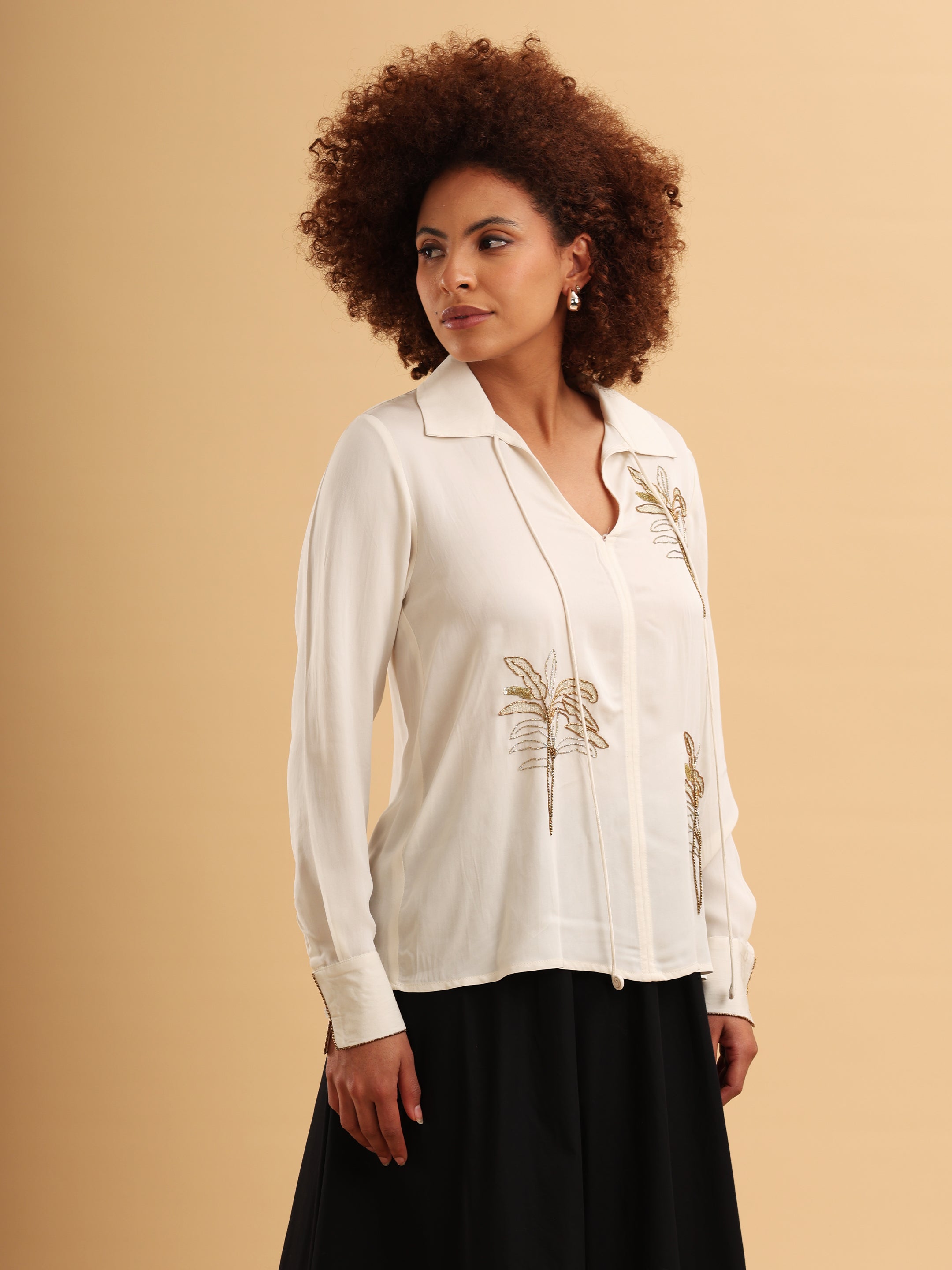Ivora Palma Embroidered Shirt
