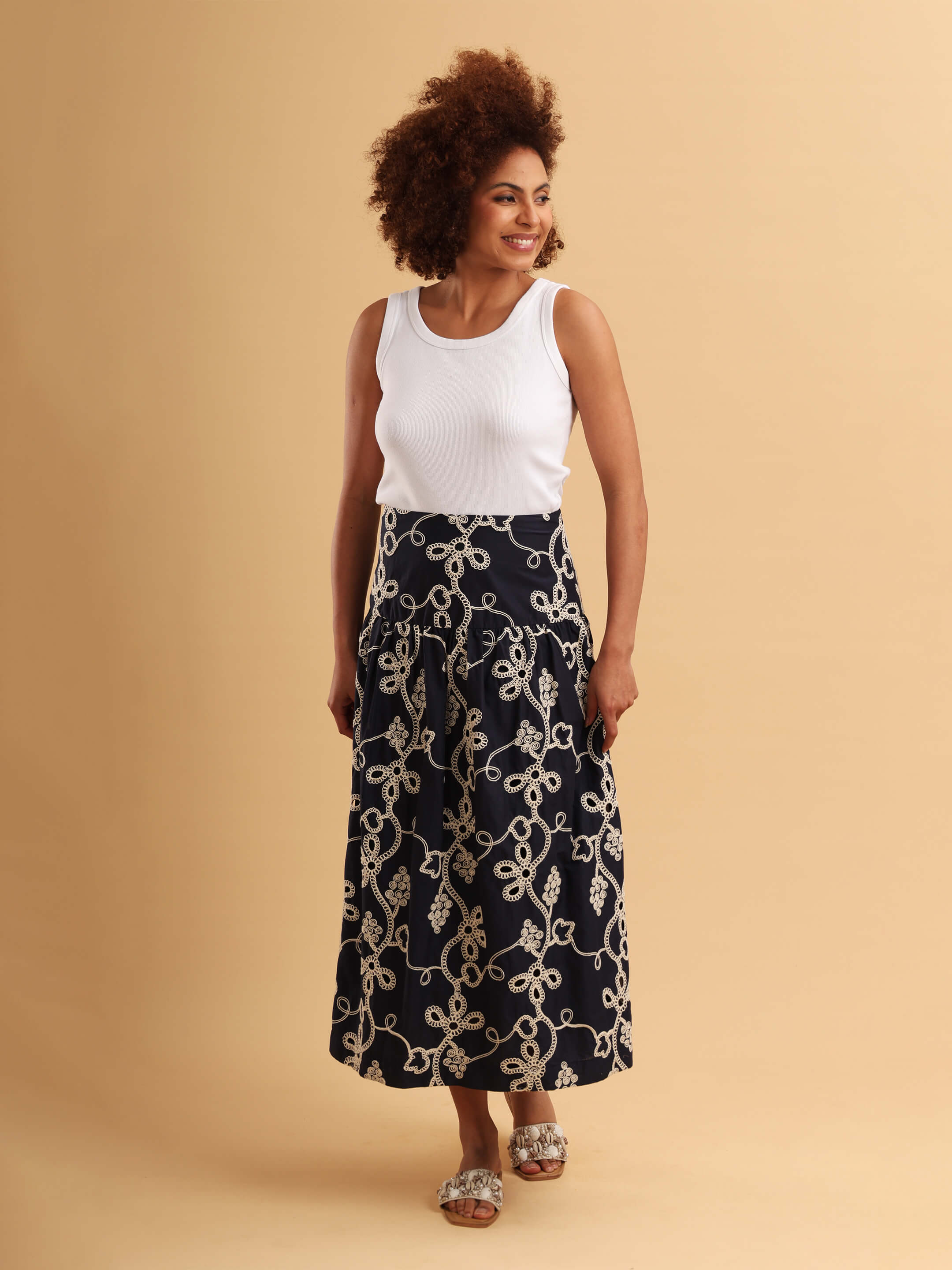 AVA SKIRT NAVY