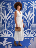 AVA DRESS White