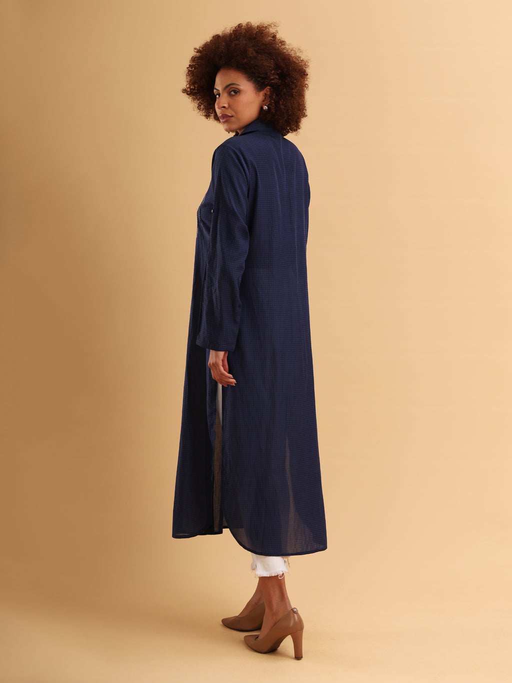 Midnight Muse Shirt Dress