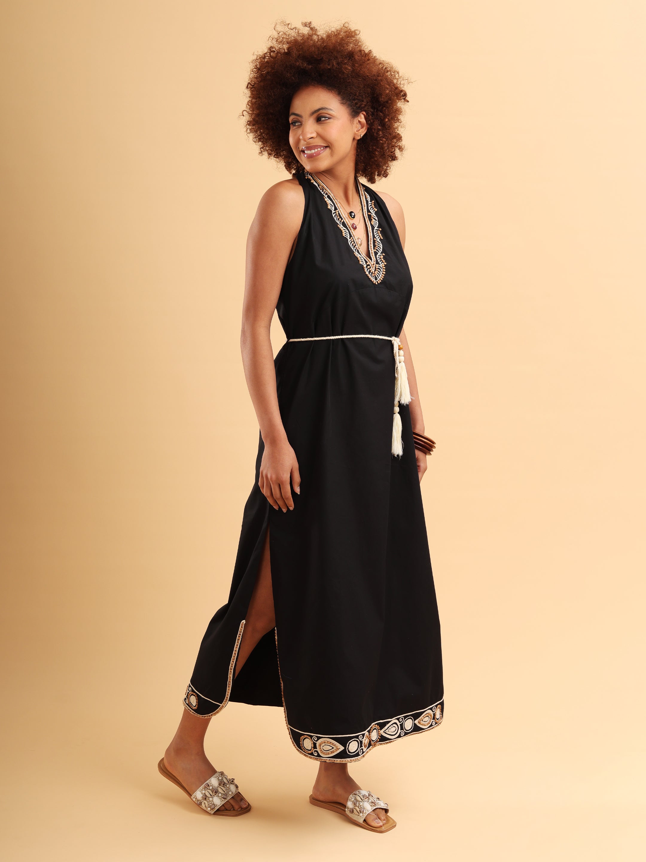 Aura Embellished Maxi Dress