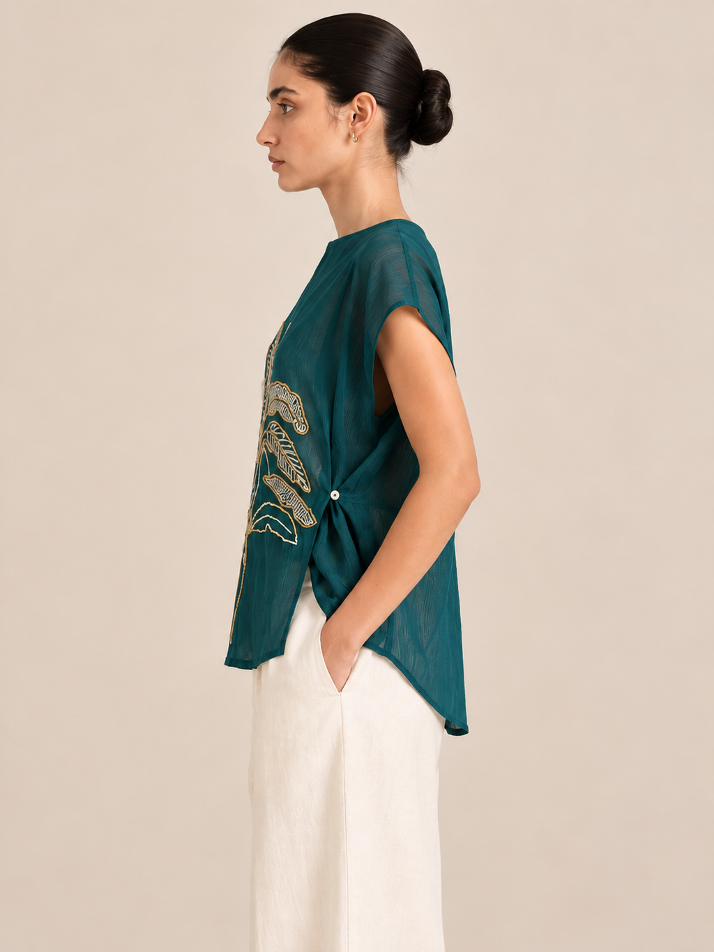 Verdant Bloom Top