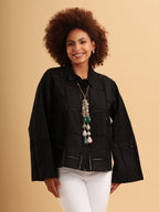 Noiré Ladder Lace Shirt
