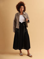 Kylie Quilted Cropped Jacket