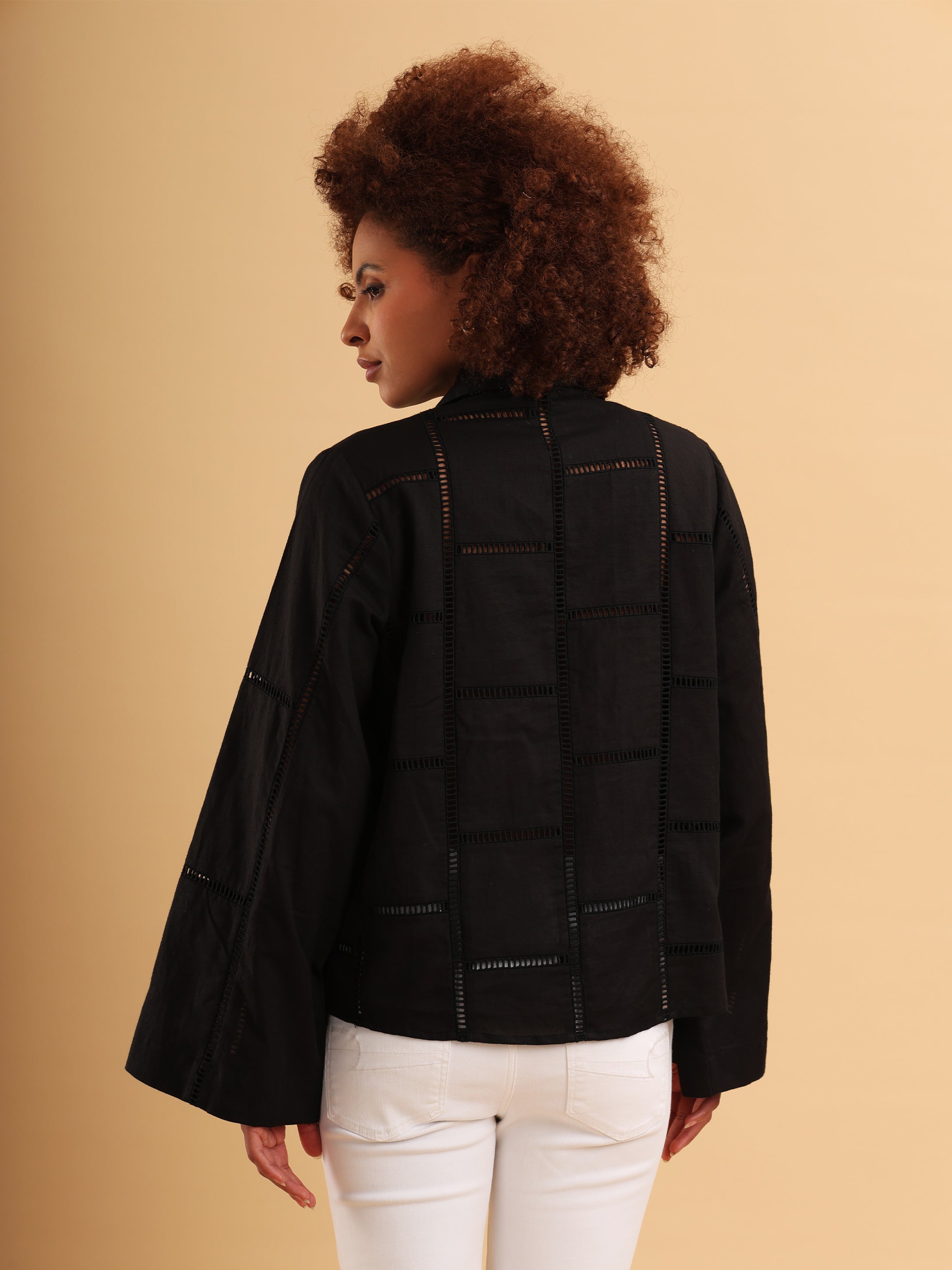 Noiré Ladder Lace Shirt