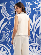 Luna Bloom Embroidered Co-ord Set