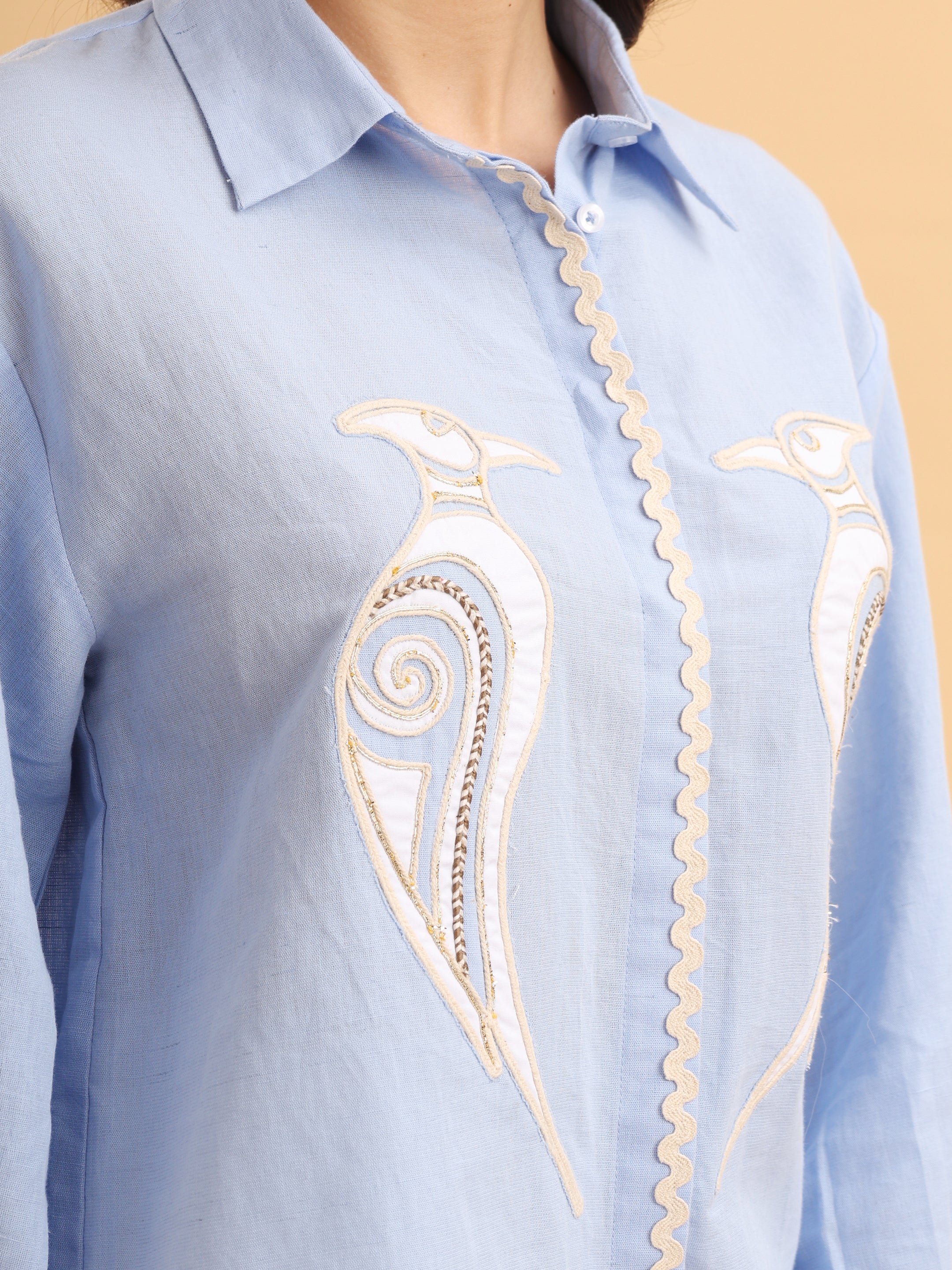 Skybird Embroidered Shirt