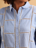 Celeste Ladder Lace Shirt