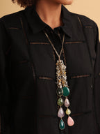 Noiré Ladder Lace Shirt