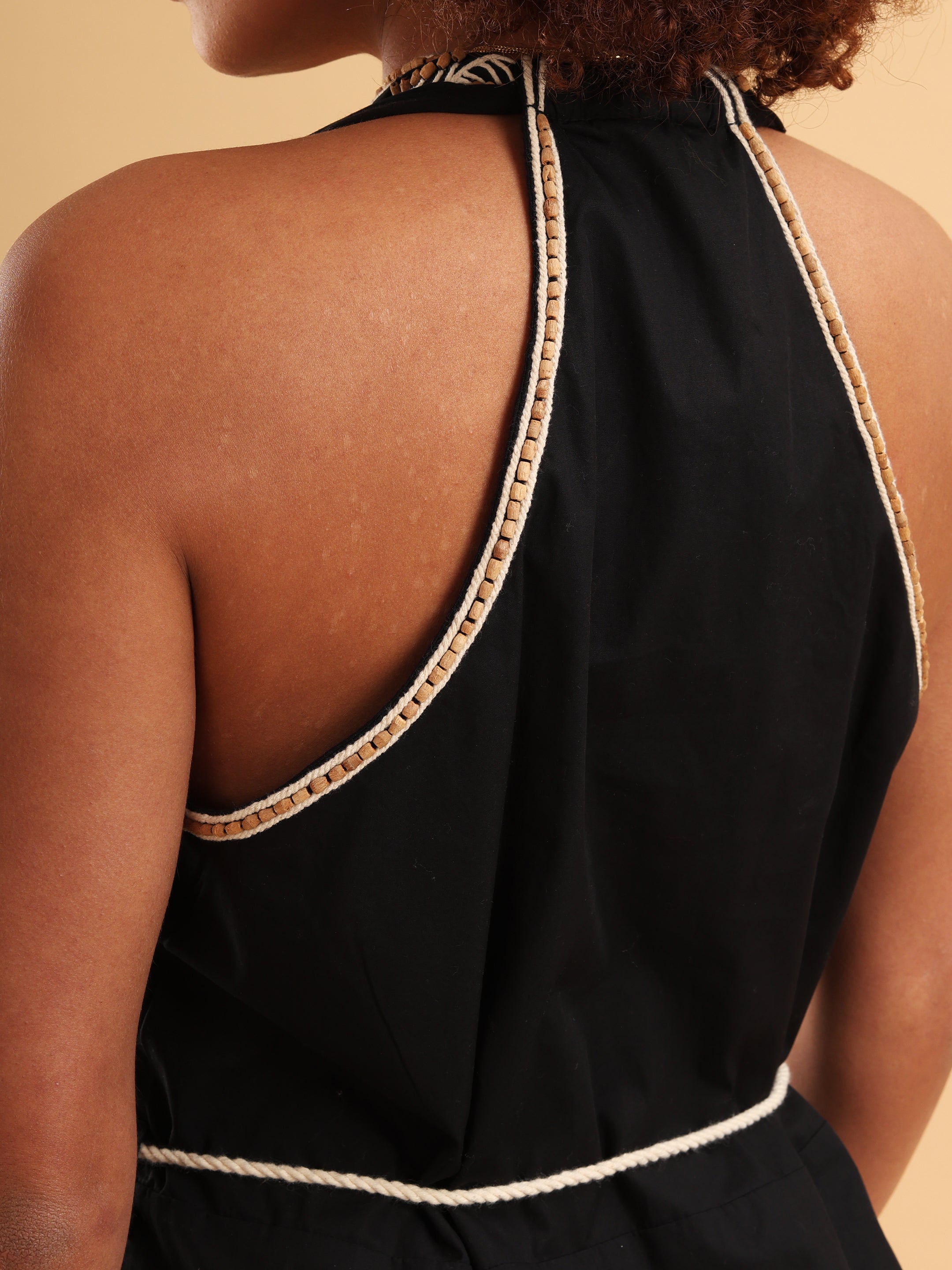 MIDNIGHT Nomad Halter Dress