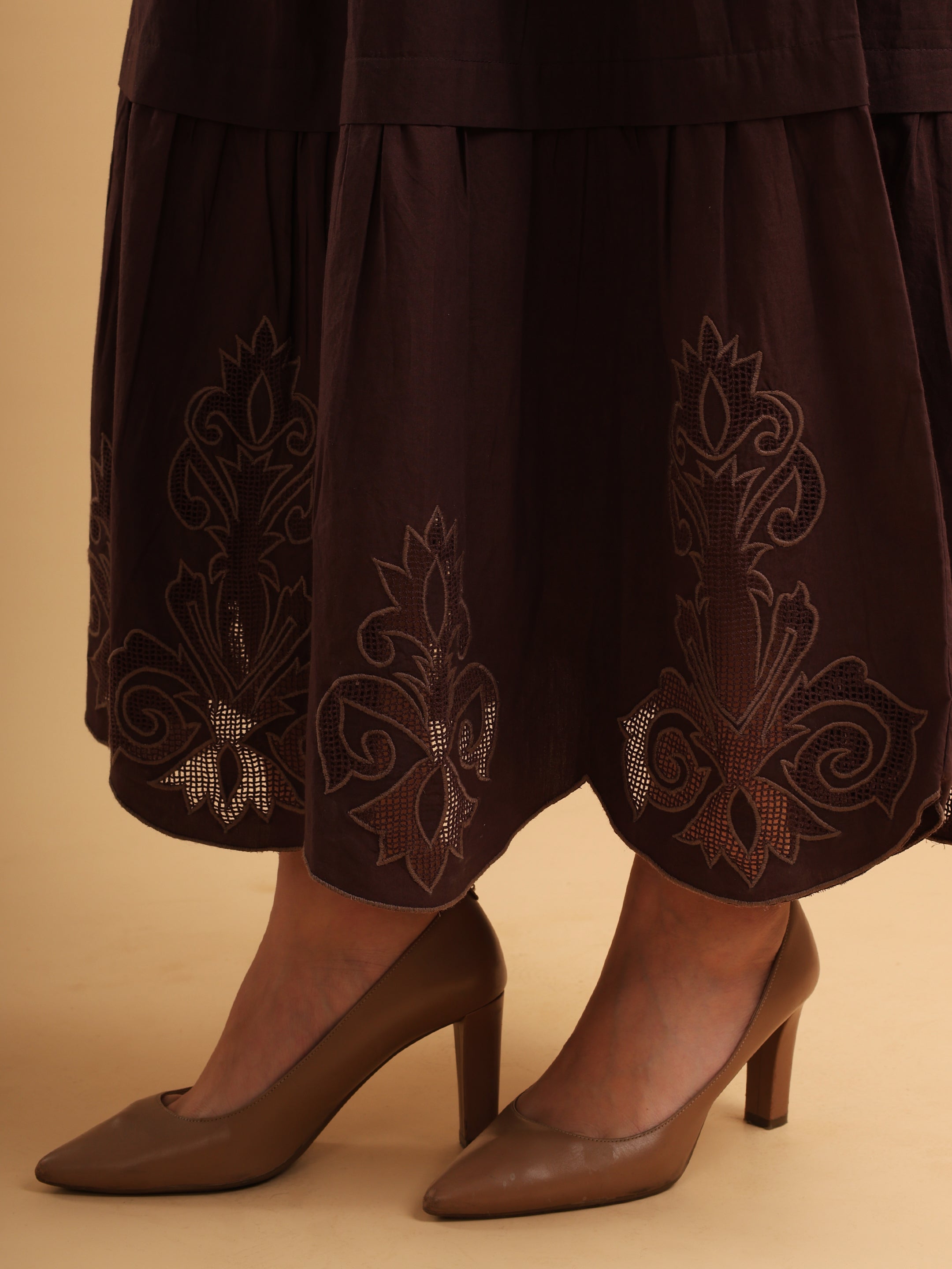Olivia Ember Wrap Dress