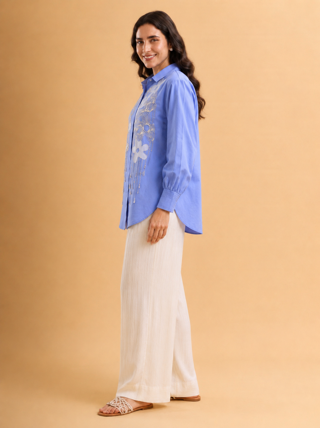 FLOWER PATCH SHIRT