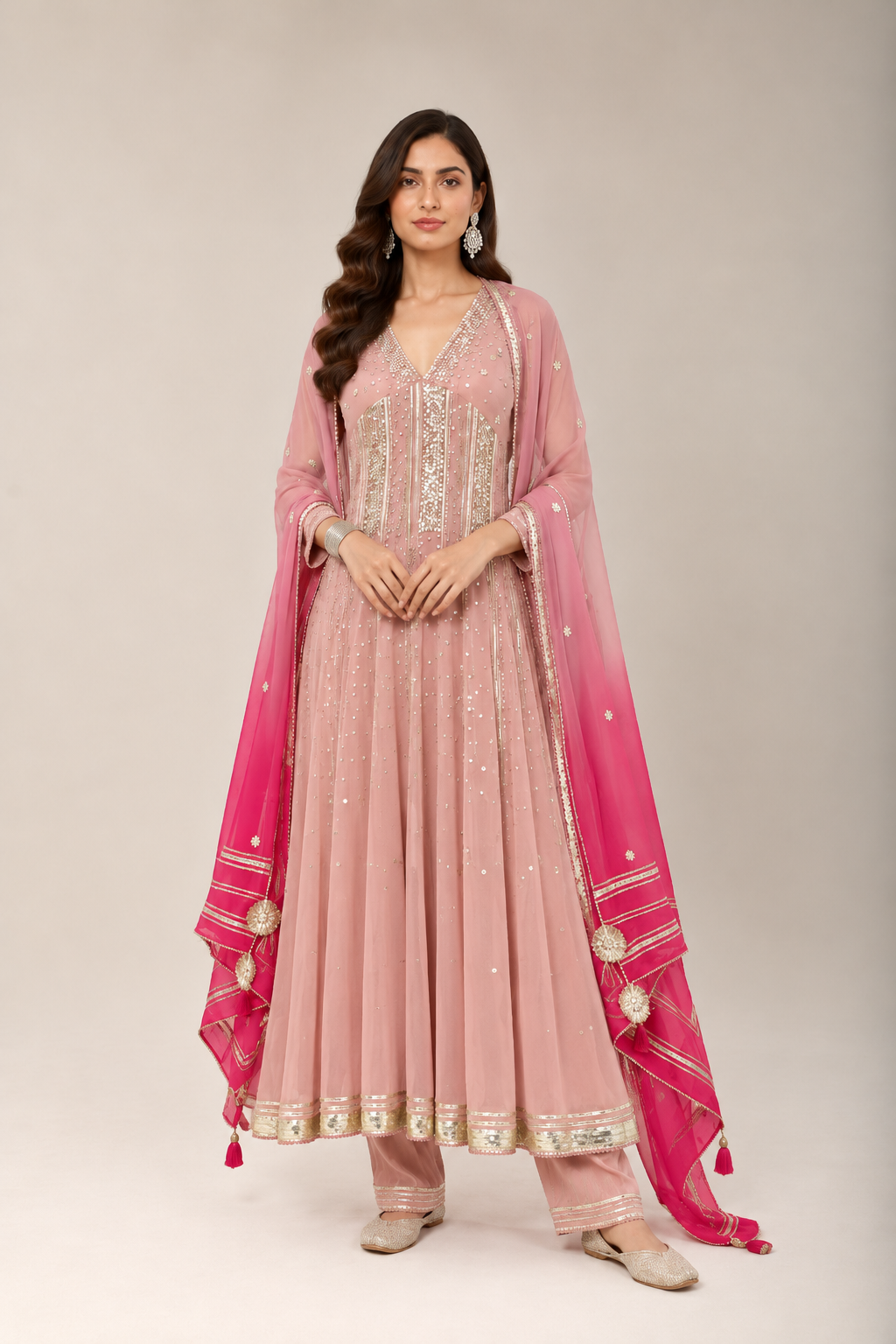 Shinora Anarkali Set