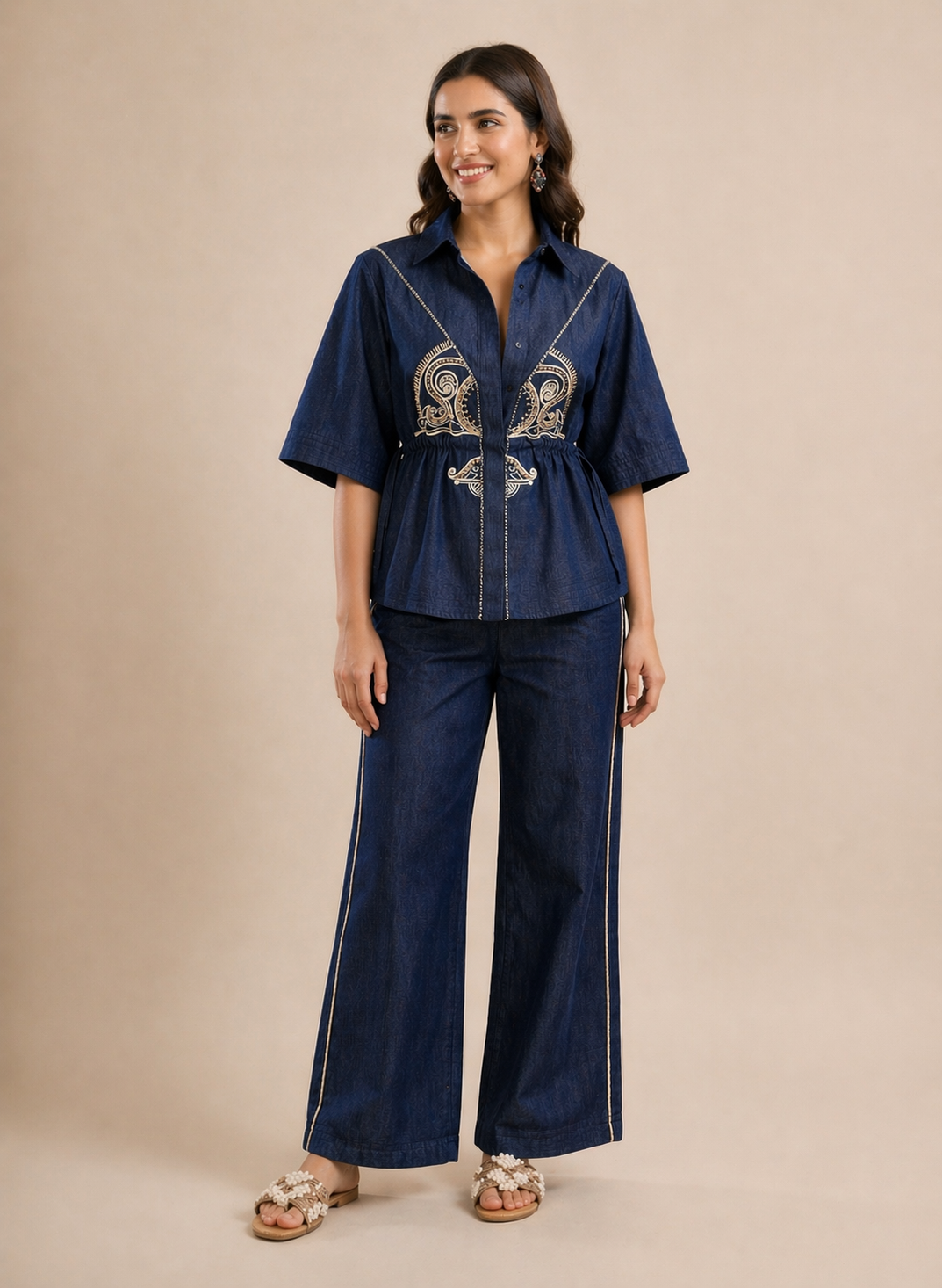 Denim Totem co-ord Set