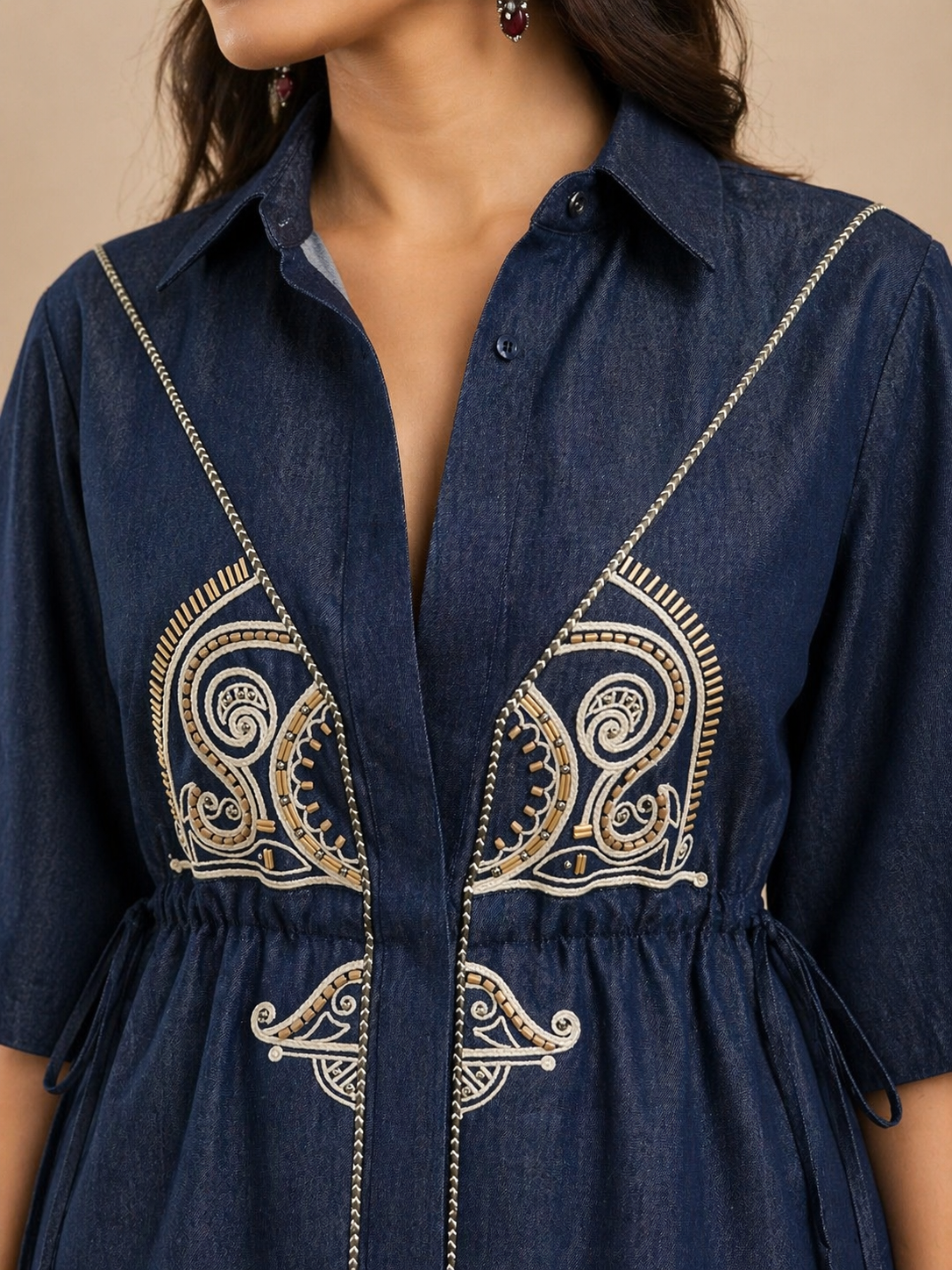 Denim Totem co-ord Set