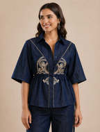 Denim Totem Shirt