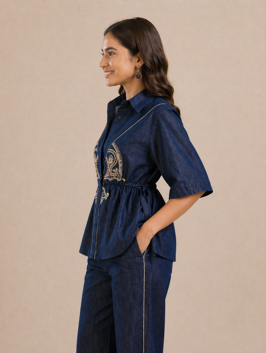 Denim Totem Shirt