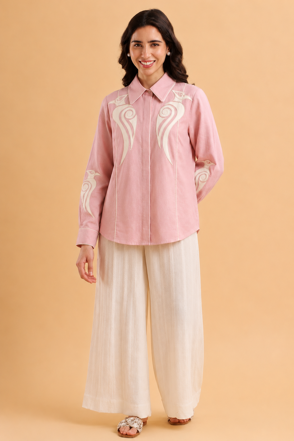 Blushbird Embroidered ShirT