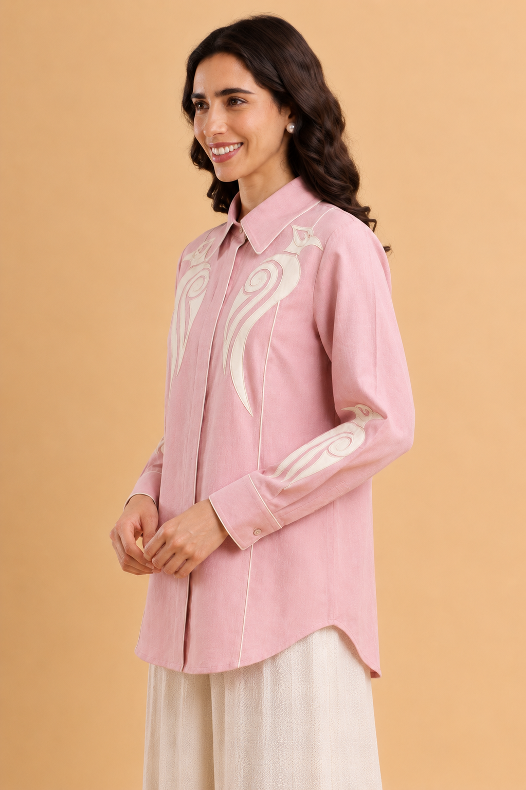 Blushbird Embroidered ShirT