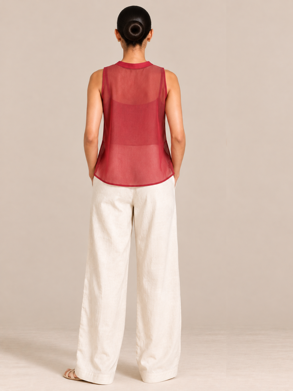Ruby Rose Embellished Sleeveless Top