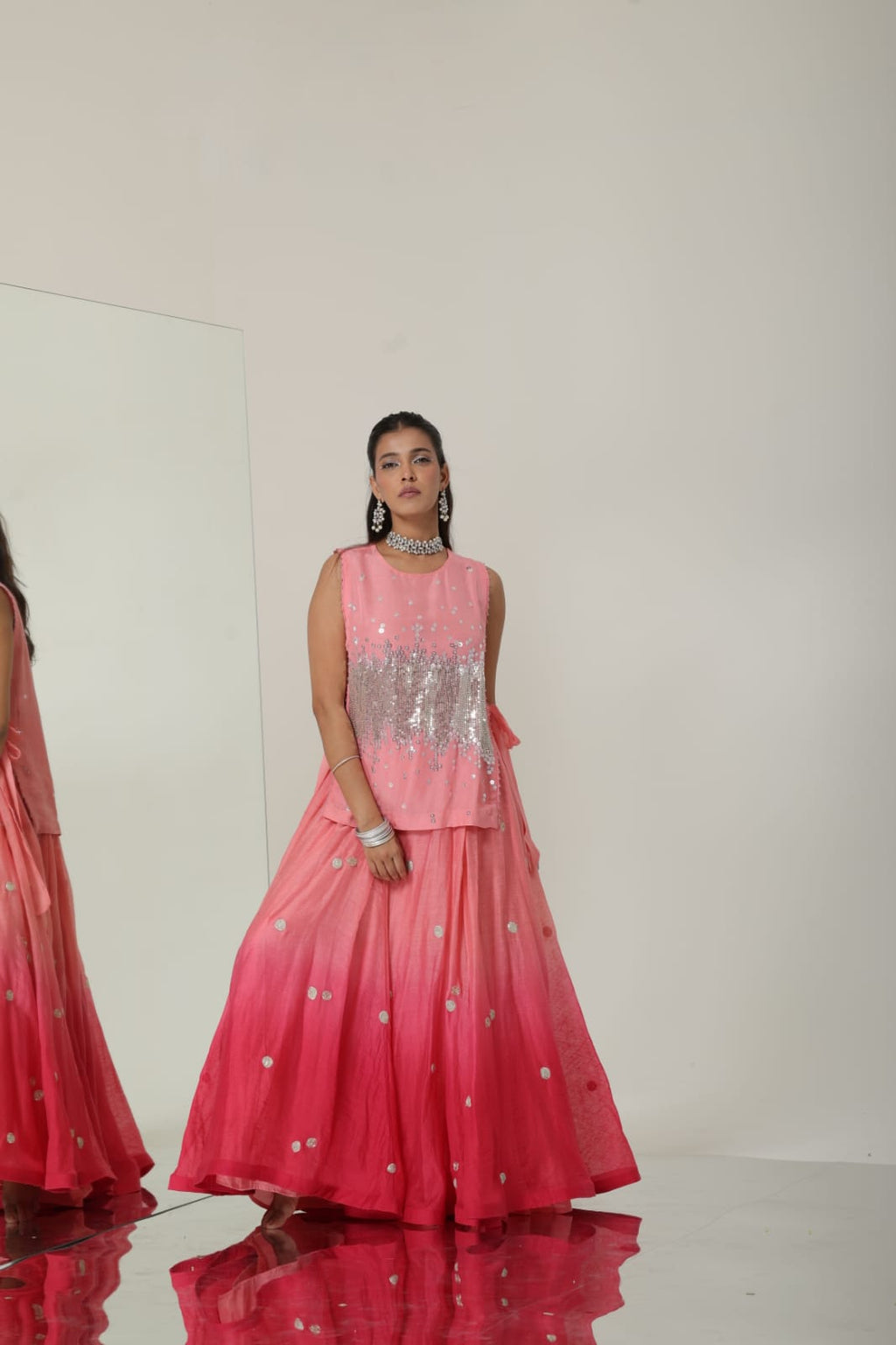 RUKHSAR SKIRT SET