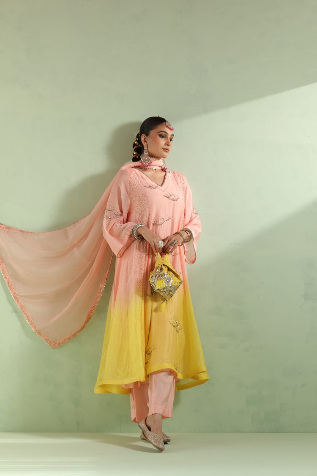NAAZ ANARKALI SET