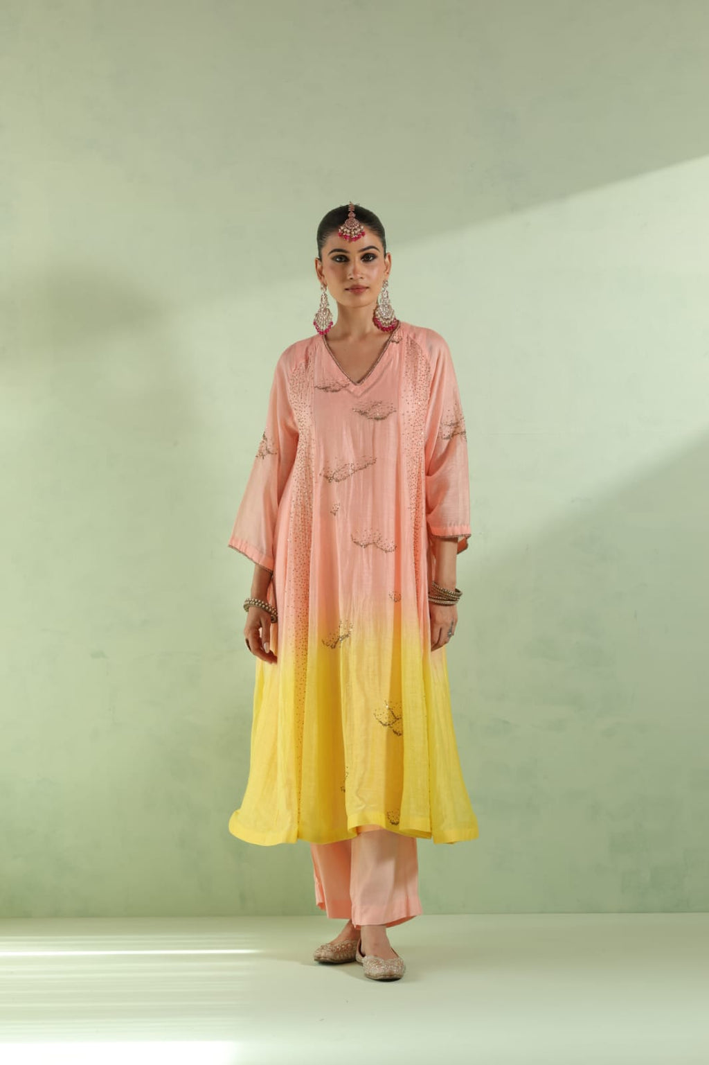 NAAZ ANARKALI SET