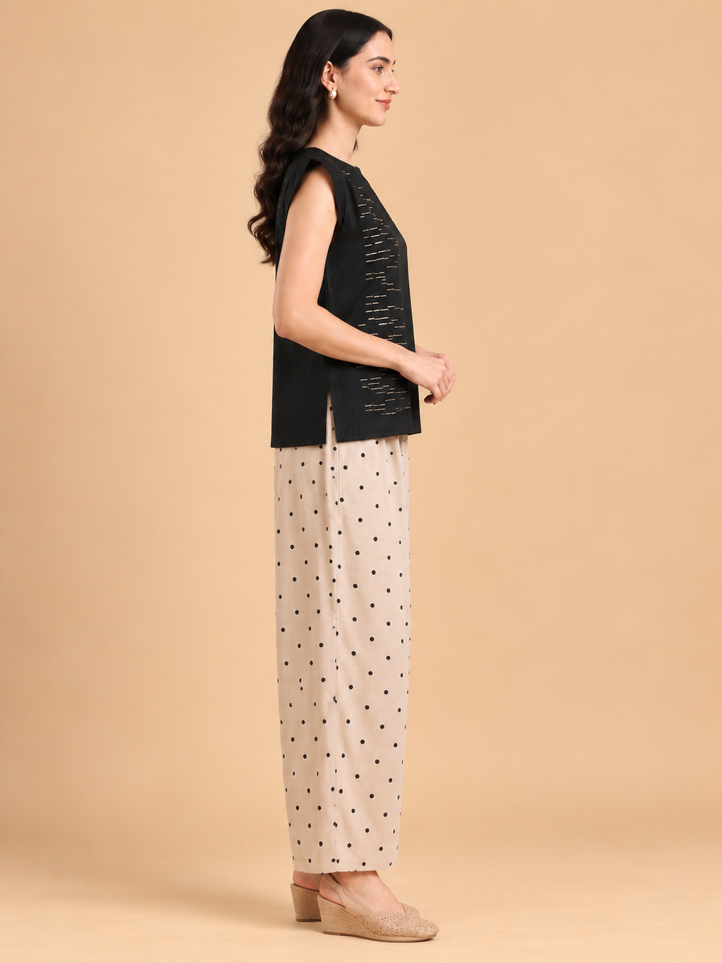 Sequence Embroidery Top