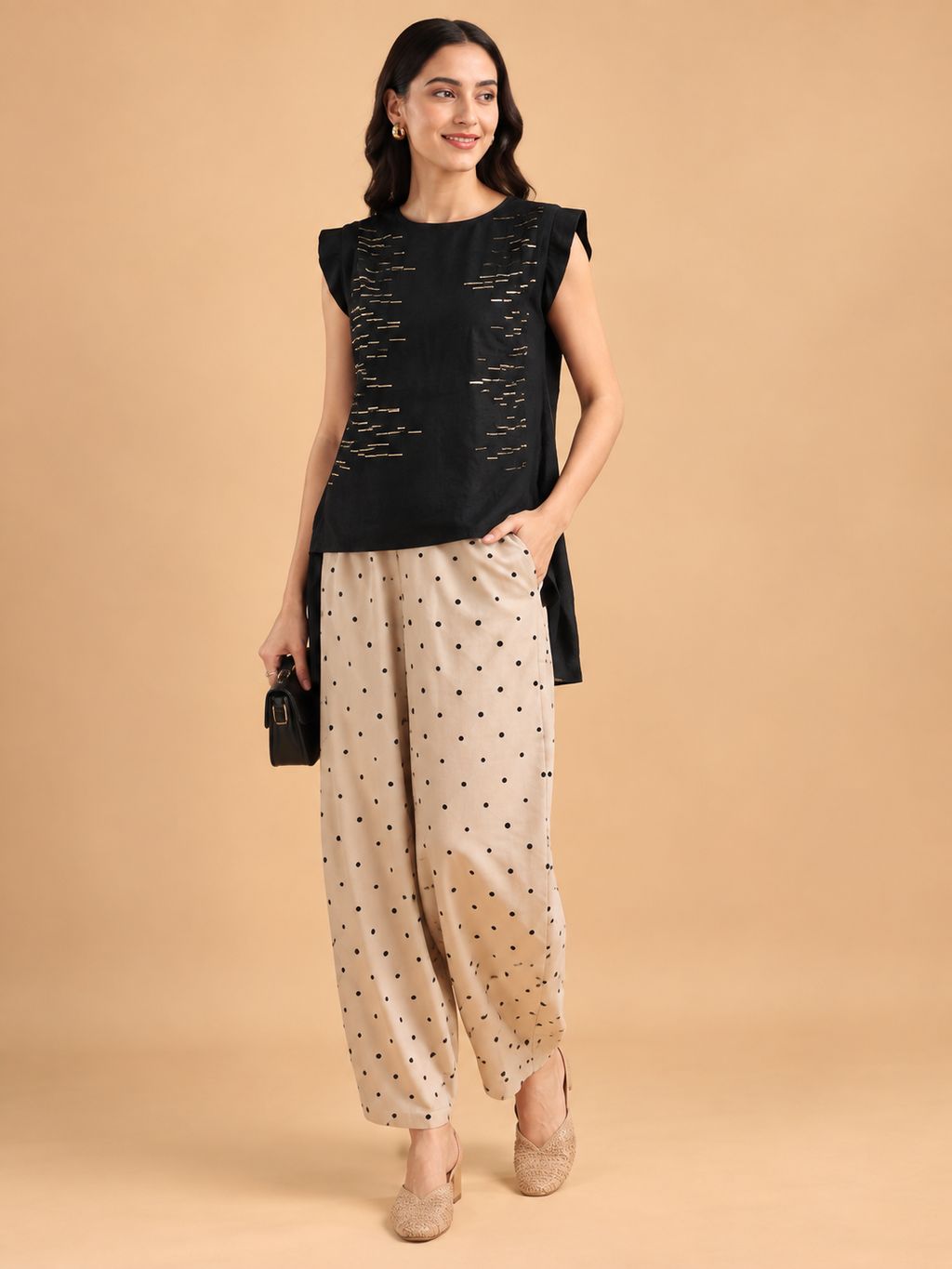 Sequence Embroidery Top