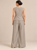 Taupe Embellished Co-Ord Set